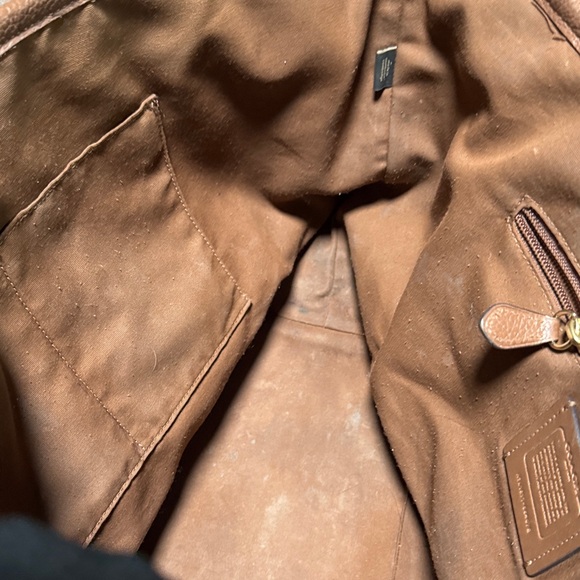 Coach Brown Large Crossgrain Street Tote bag. - Picture 10 of 14